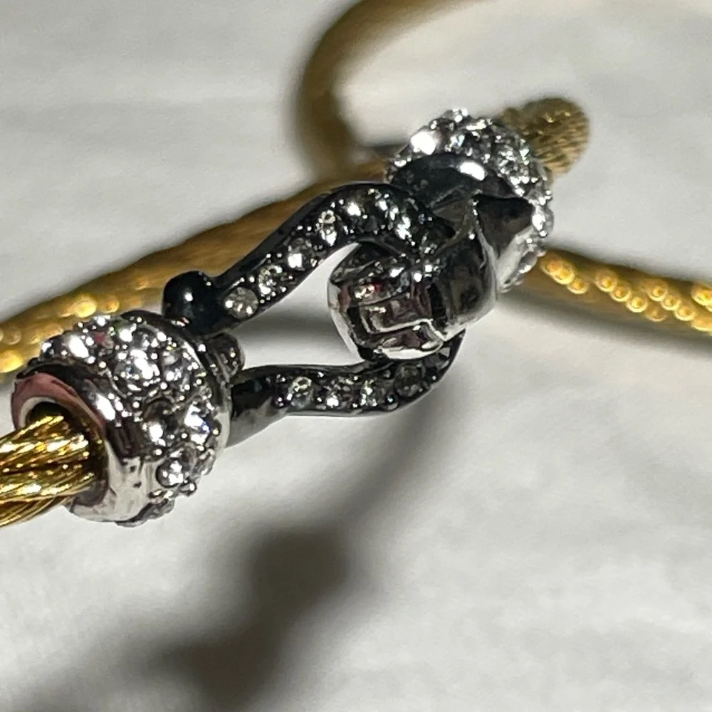 BNWOT gold buckle bracelet - Picture 7 of 7
